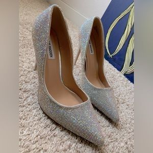 Sparkly Steve Madden high heels